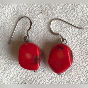 Coral Earrings